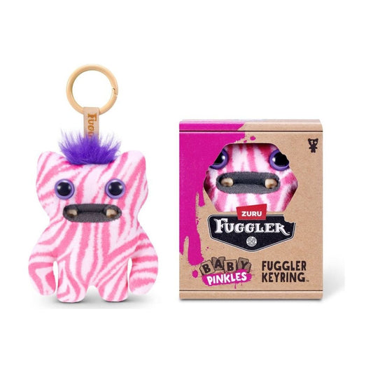 Fuggler Baby Pinkles Wide Eyed Weirdo | Fuggler Keyring - The Sensory