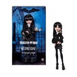 Monster High X Wednesday Collectible Doll | Wednesday Addams - The Sensory