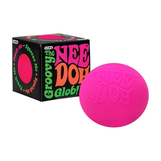 NeeDoh The Groovy Glob | Authentic | Pink - The Sensory