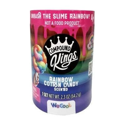 Rainbow Cotton Candy Scented Slime | Compound Kings - The Sensory