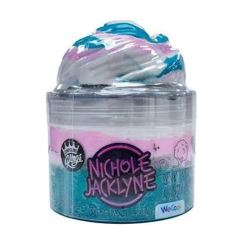 Nichole Jacklyne Pink Cotton Candy Beach Slime | Compound Kings - The Sensory