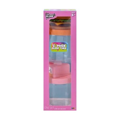 2pk Slime Containers Burger & Cake | Mad About Slime - The Sensory