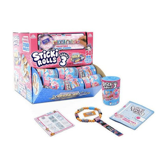 Series 3 Sticker Bracelet | Sticki Rolls - The Sensory