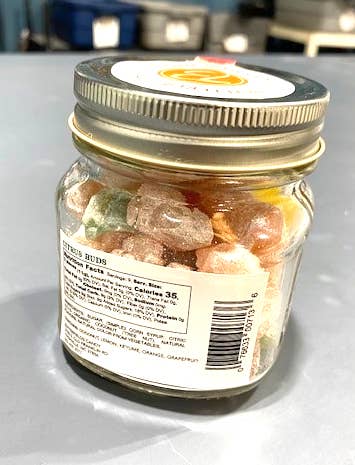 Citrus Buds Mason Jar – Tangy Assorted Citrus Treats