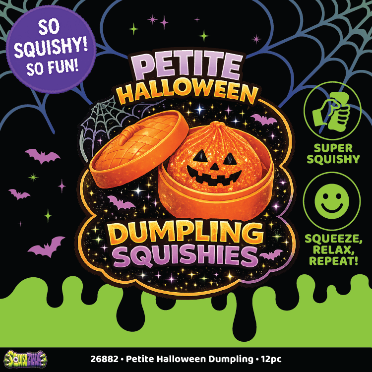 Petite Spooky Halloween Squishy Dumpling | Fun Doh - The Sensory