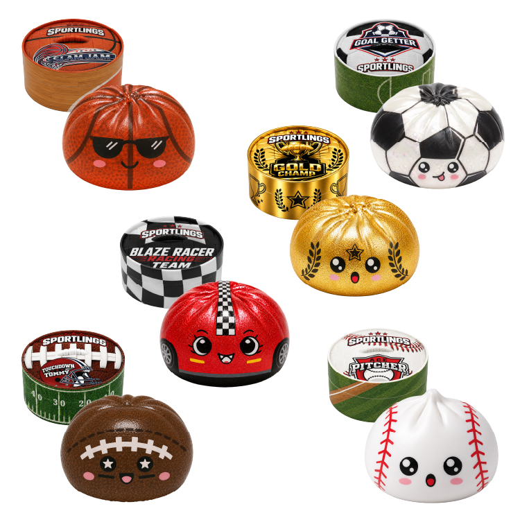 Fun Doh Sports Dumpling Squishy - The Sensory