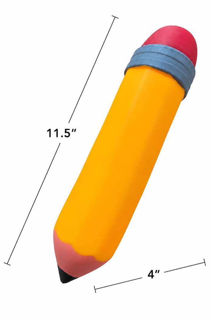 Toymendous Jumbo Squishy Pencil | Giant Squeeze Stress Toy