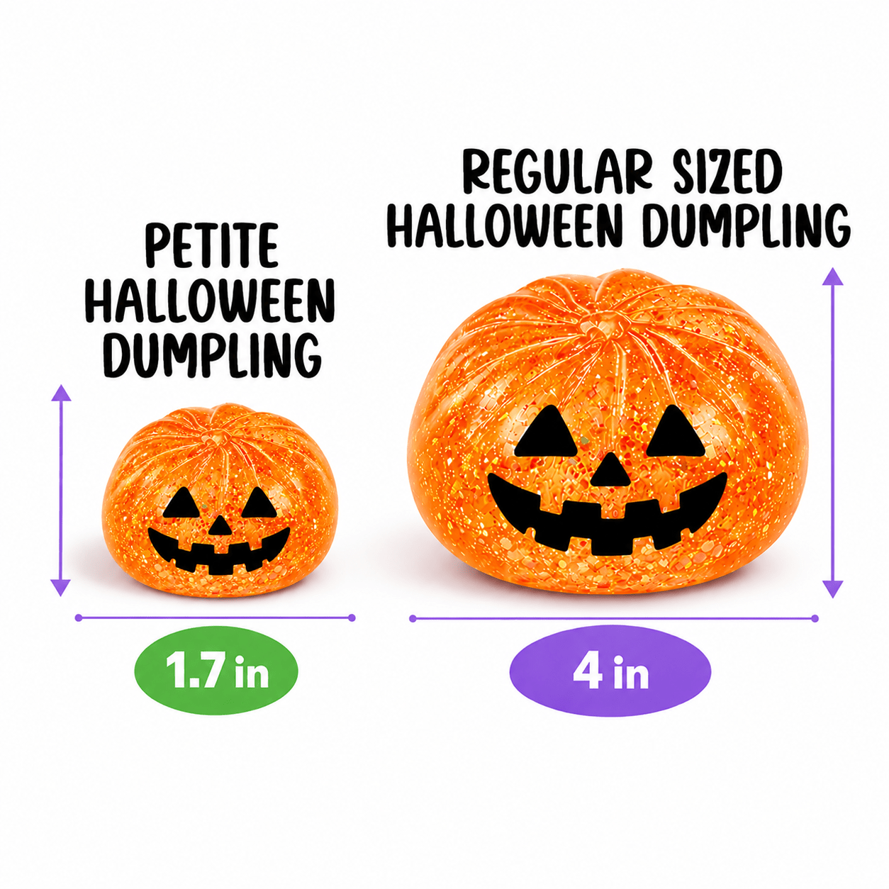 Petite Spooky Halloween Squishy Dumpling | Fun Doh - The Sensory