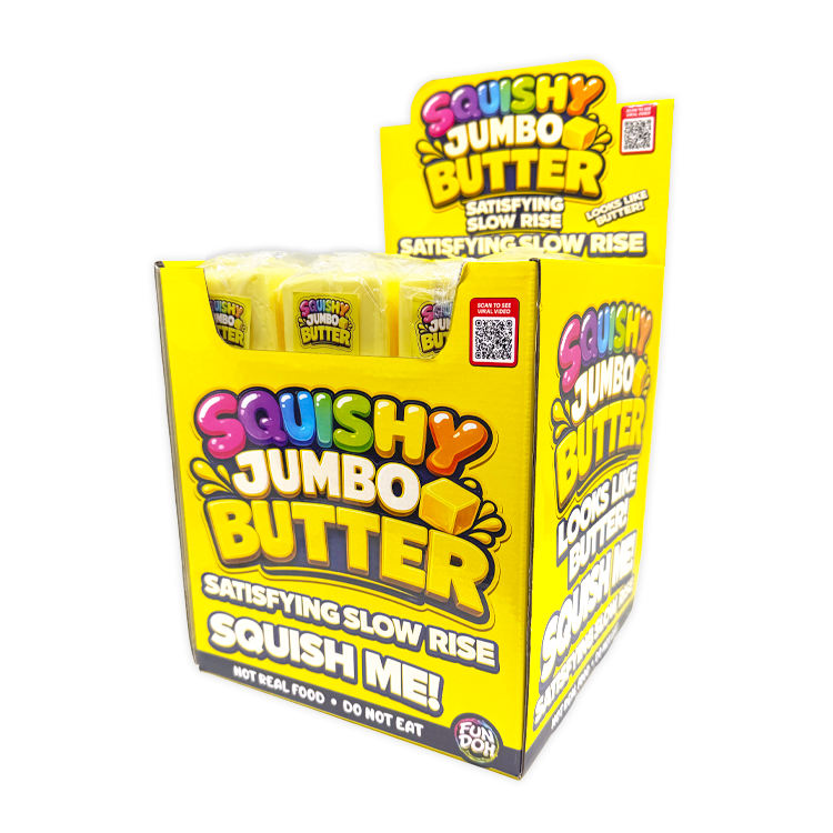 Butter Squish Jumbo Toy Solves Desk Drama