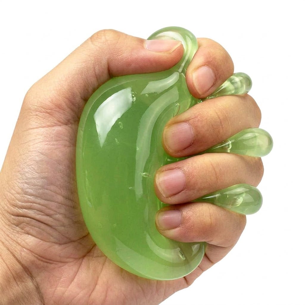 Coconut Oil Squishies® Solid Squish Fidget Stress Ball (1pc) Assorted Colors - The Sensory