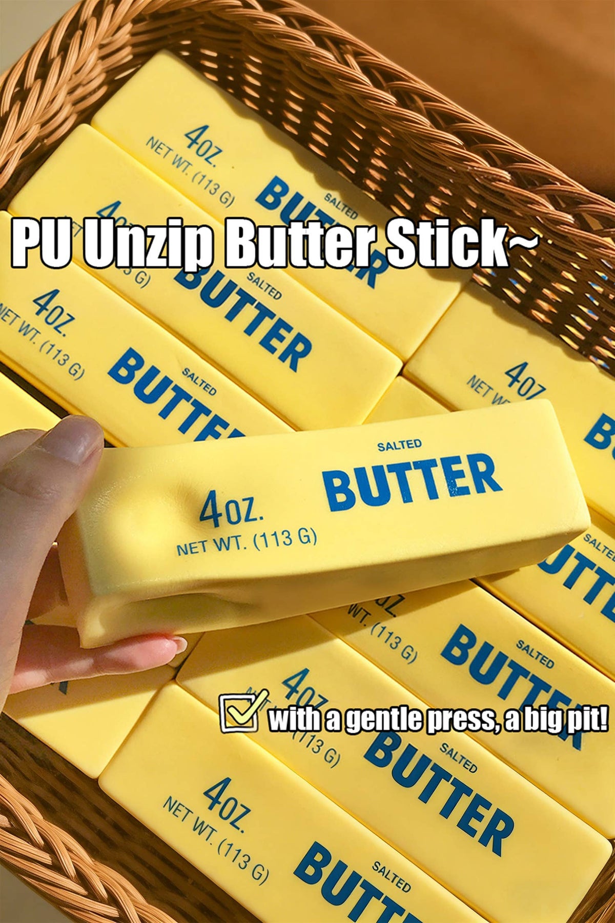 Butter Stick Stress Relief Squishy - The Sensory