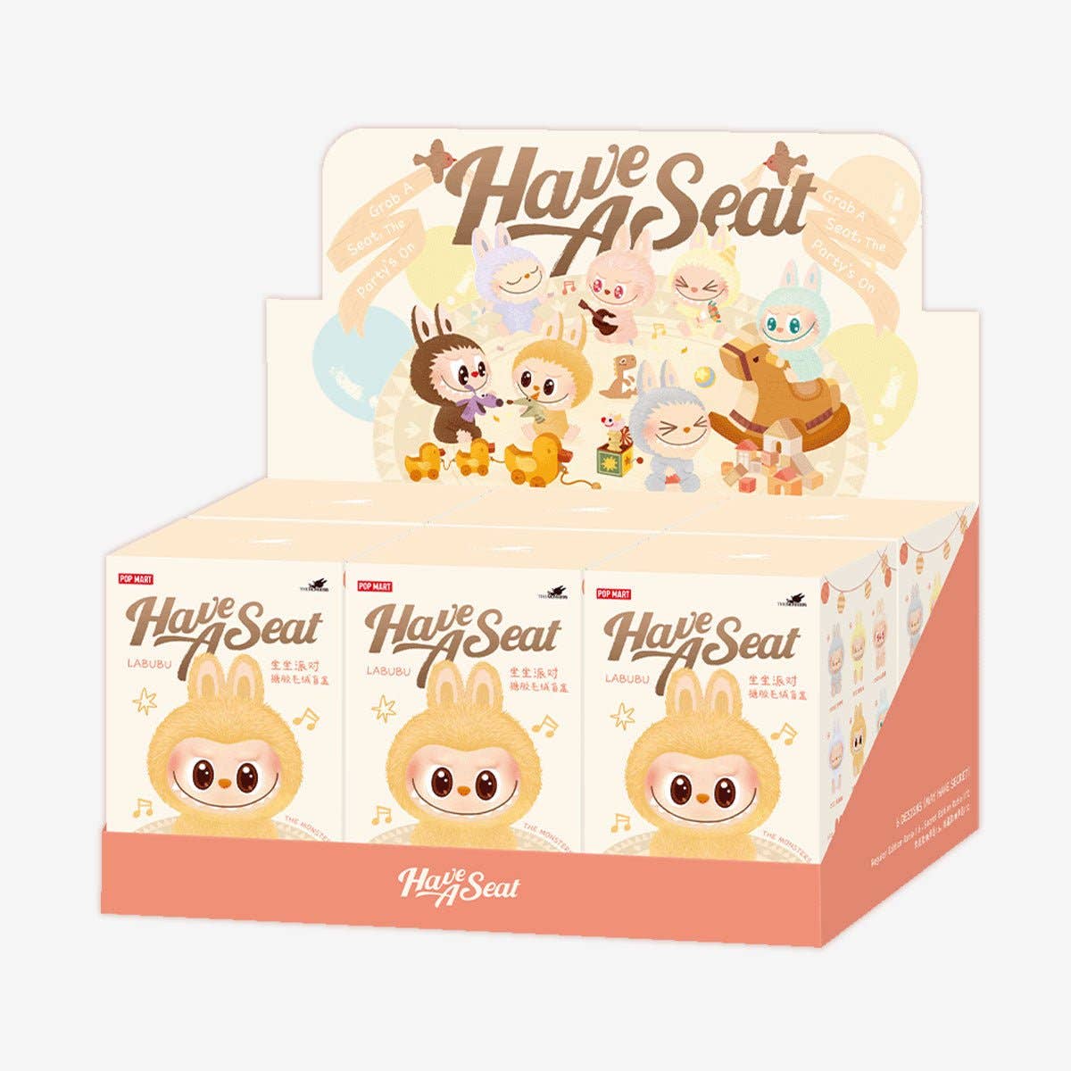 Have A Seat Vinyl Plush Collectible Figure By Pop Mart For Desk Humor