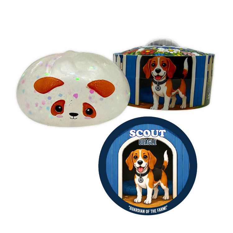 Fun Doh Farm Barnyard Squishy Dumpling Toy