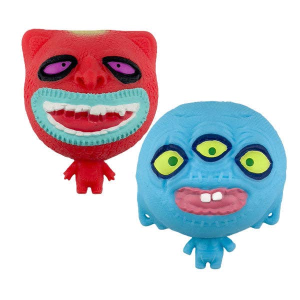 Splats Head Ugleezz Fidget Squishy Toy (1pc) Style Ships Assorted - The Sensory