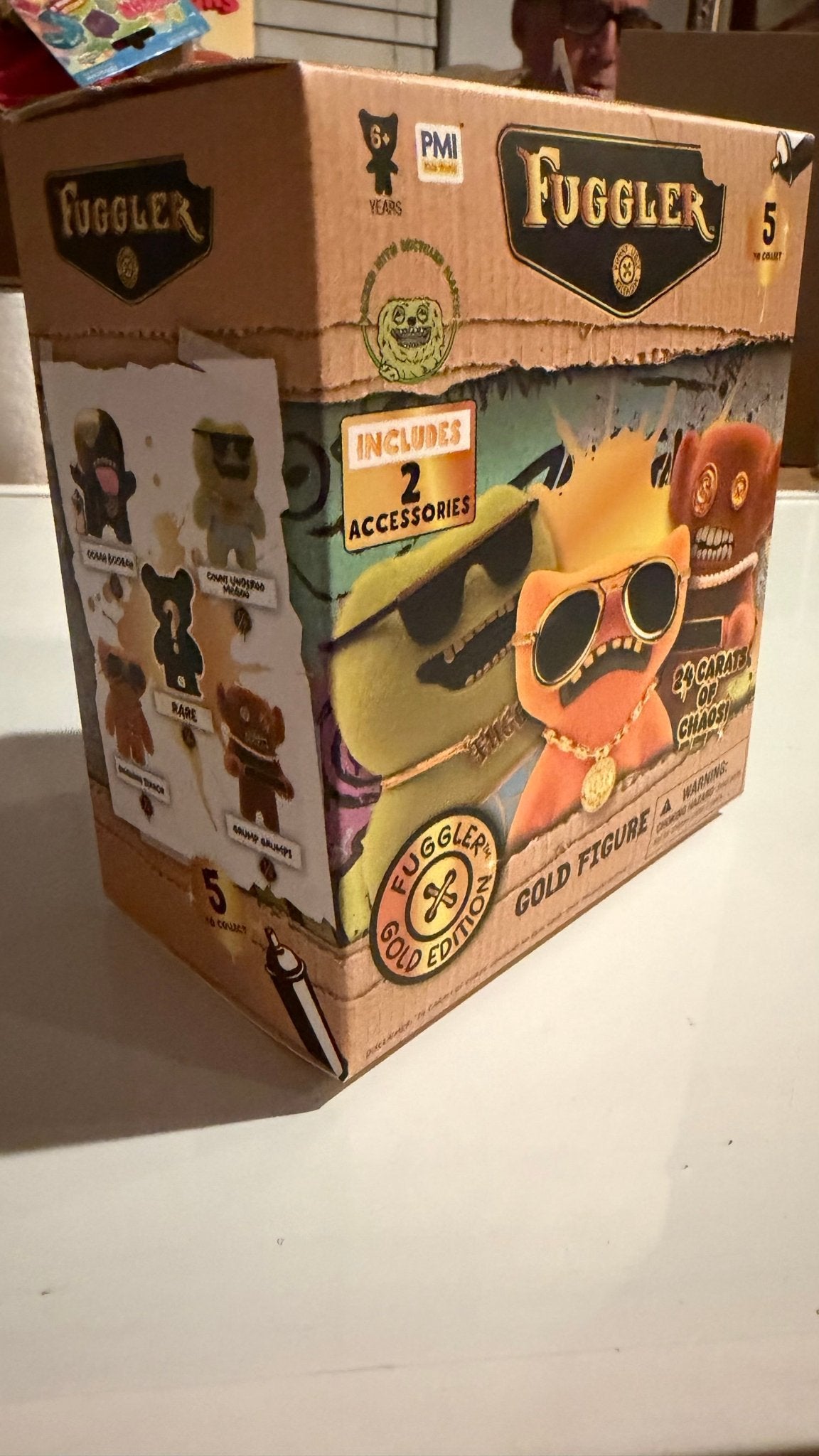 Fuggler Gold | 24k of Chaos | 4.5 Inch Figure | Blind Box - The Sensory