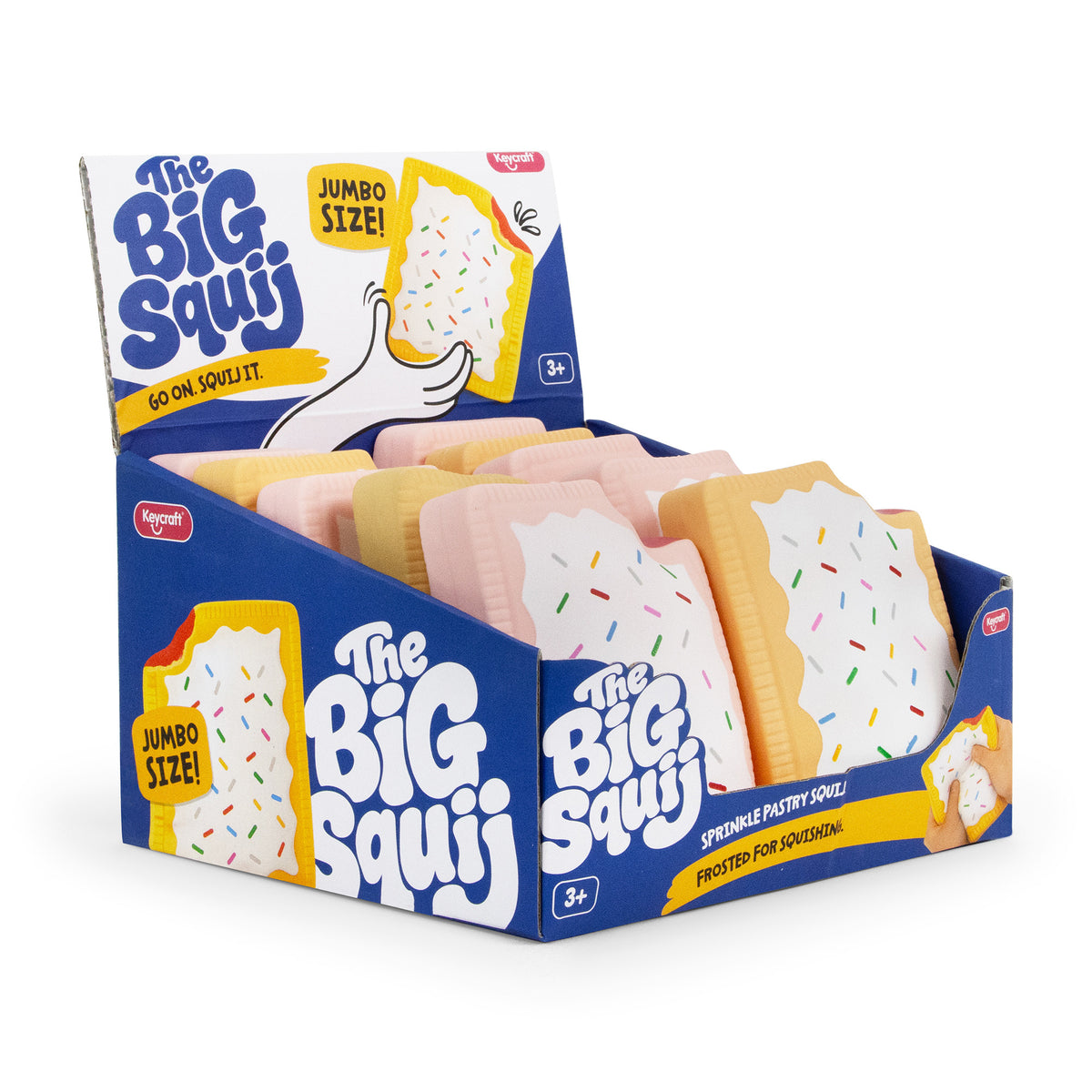 The Big Squij Pastry jumbo slow rise squishy toy