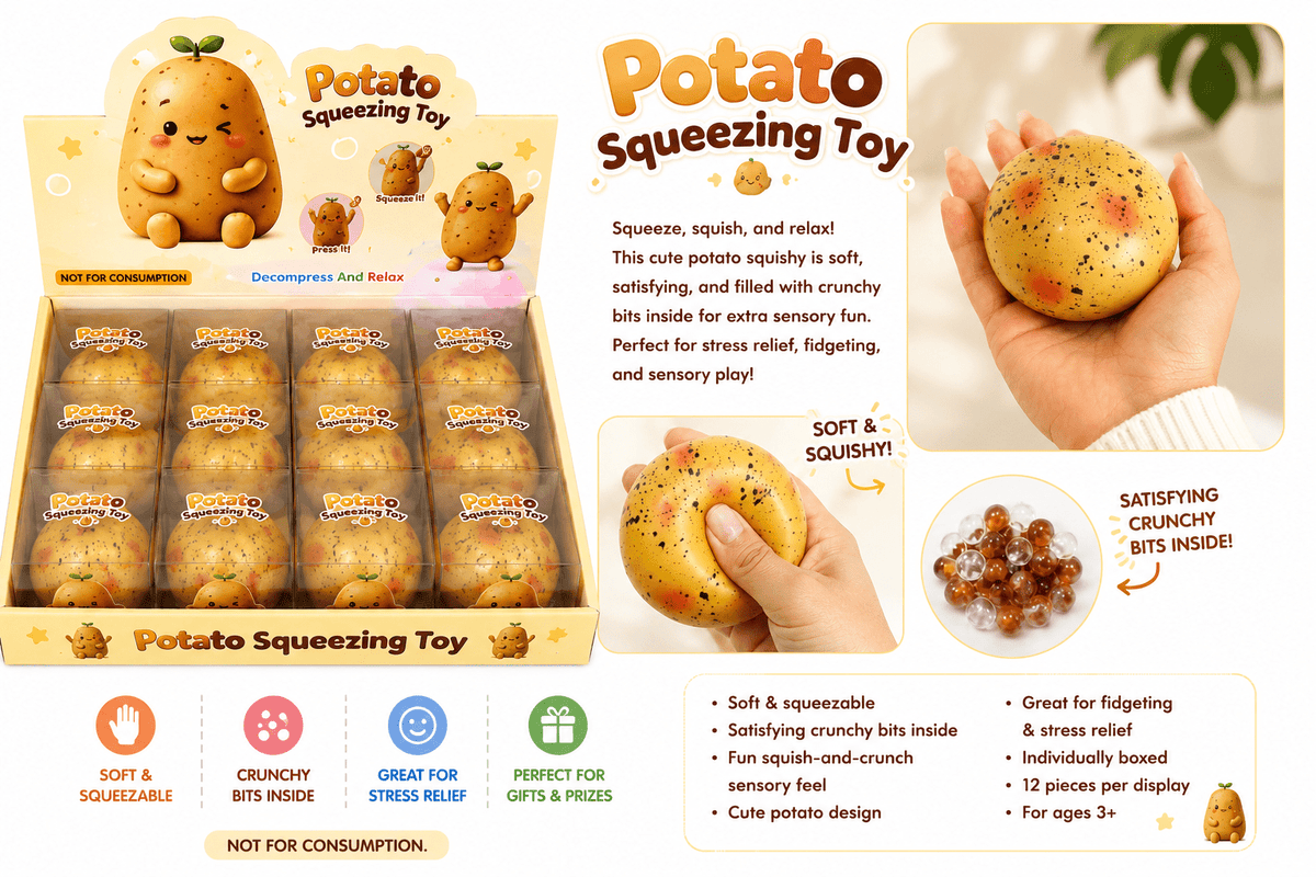 Crunchy Potato Squishy - The Sensory