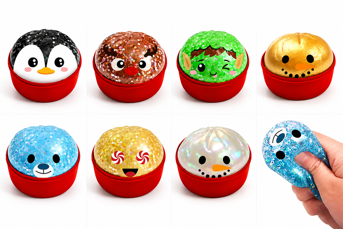 Sugah-Mals Dumplings - Festive Holiday Squishy Dumpling Toy - The Sensory