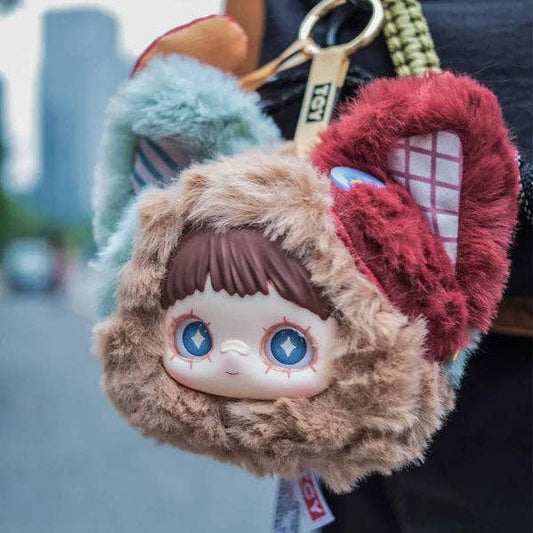 Maymei Once Forgotten Corners Series Kawaii Plush Doll Head Keyring Blind Box (1pc) - The Sensory