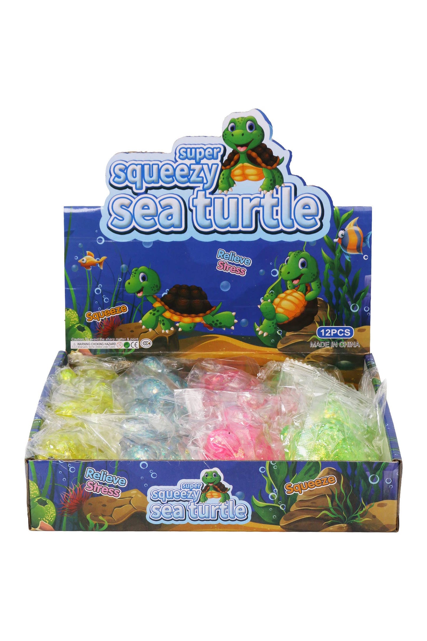Cute Turtle Glittery Maltose Squishy