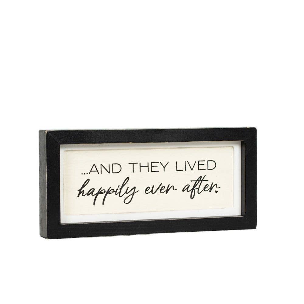 Welcome To Our Beginning- New Home/ Wedding- Reversible Wood Frame