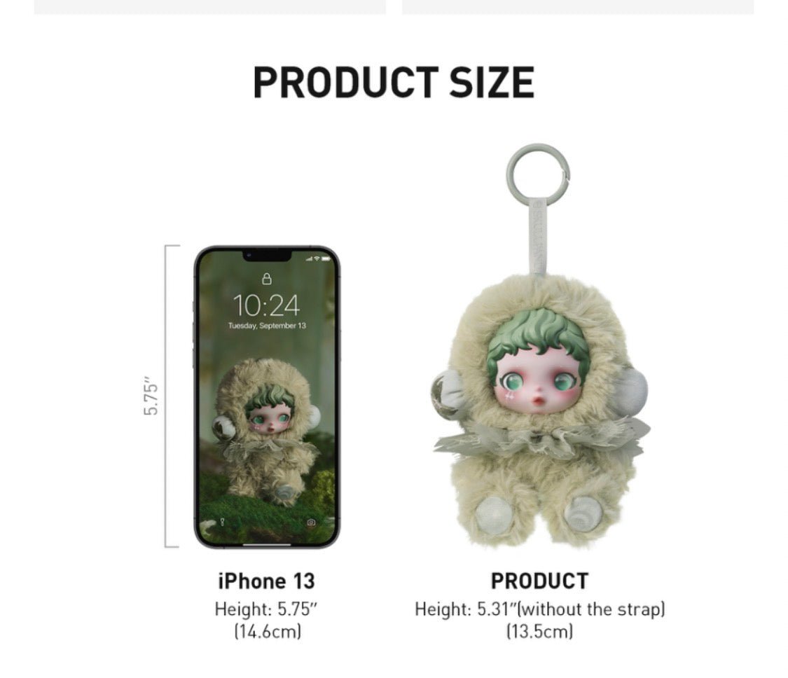 POP MART SkullPanda L'impressionnisme series plush doll pendant