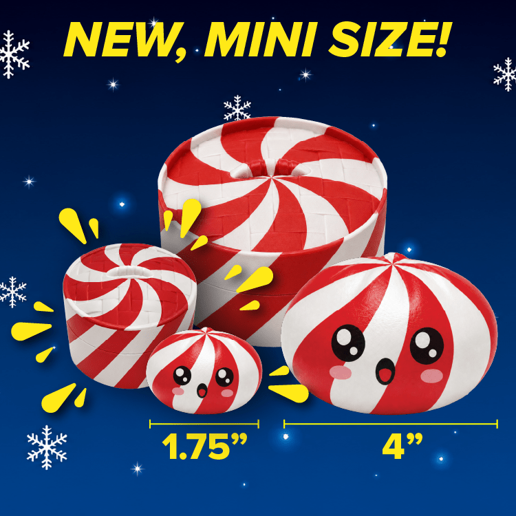 Fun Doh Petite (Mini) Squishy Christmas Dumplings Toy - The Sensory