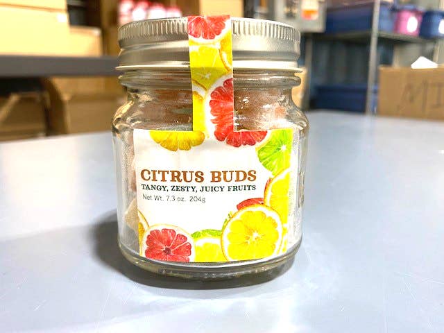 Citrus Buds Mason Jar – Tangy Assorted Citrus Treats