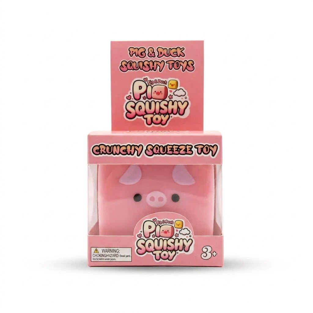 Pig or Duck Crunch ASMR Squishy Cubes - The Sensory