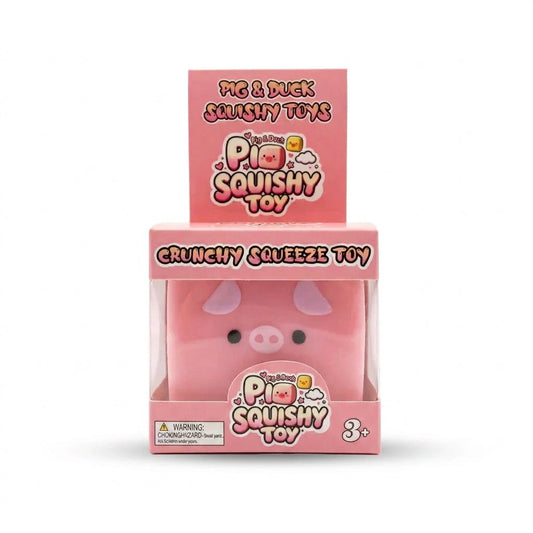 Pig or Duck Crunch ASMR Squishy Cubes - The Sensory