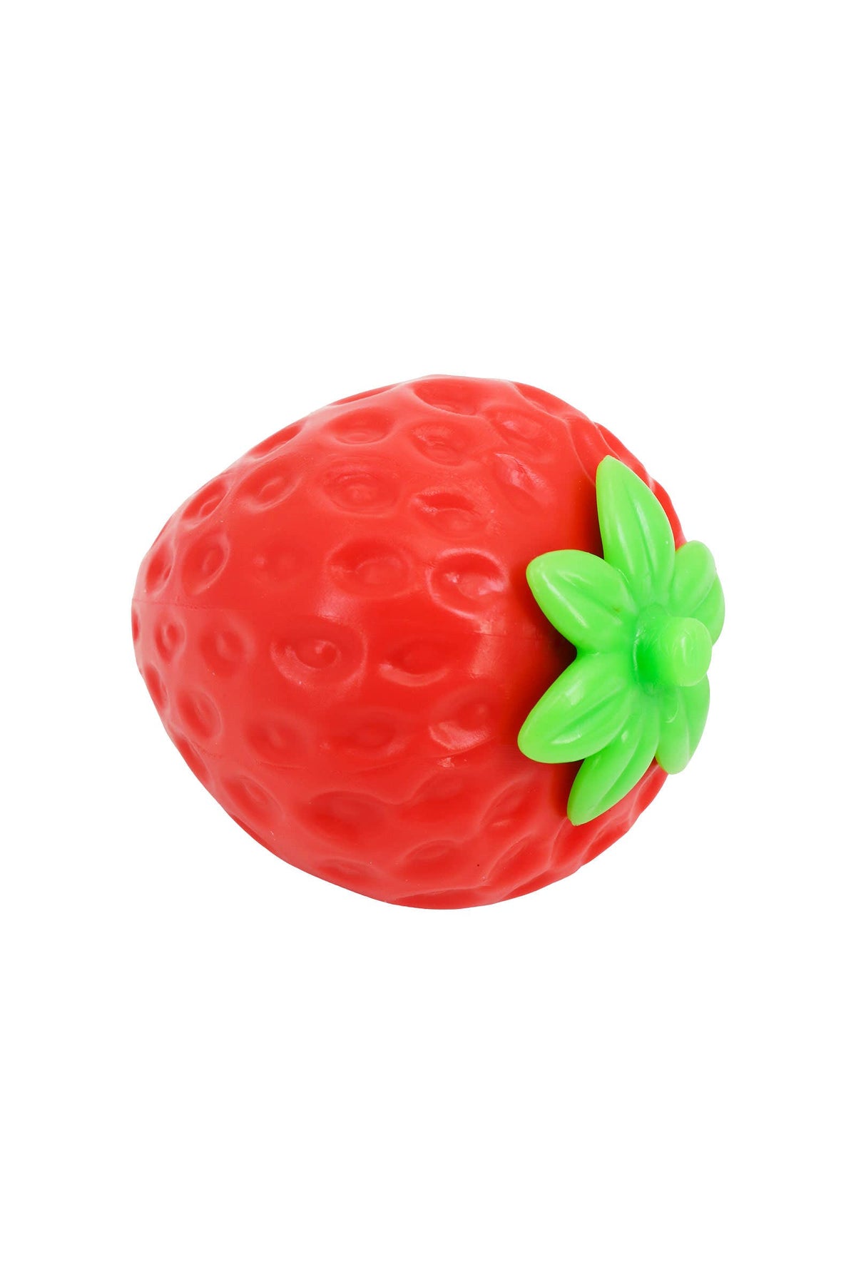 Strawberry Crunchy Bead Soft Slime Filled TPR Squishy - The Sensory