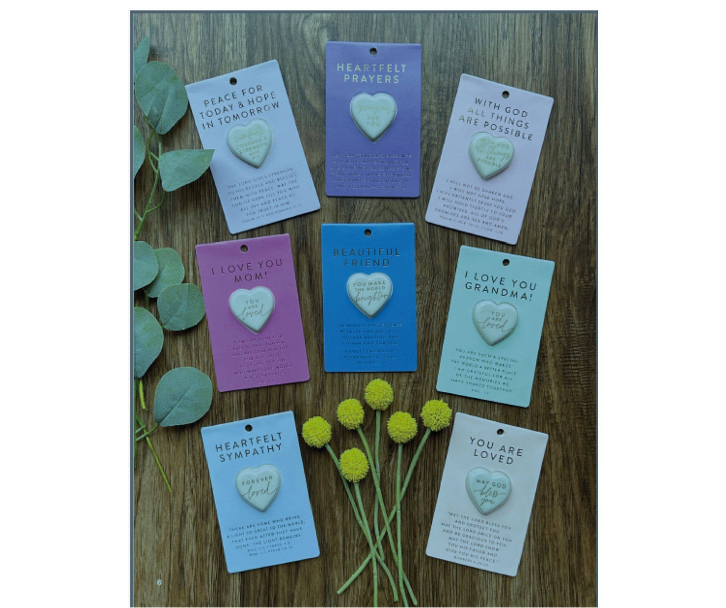 Heart Card You Are Love Faith Based Gift For Her