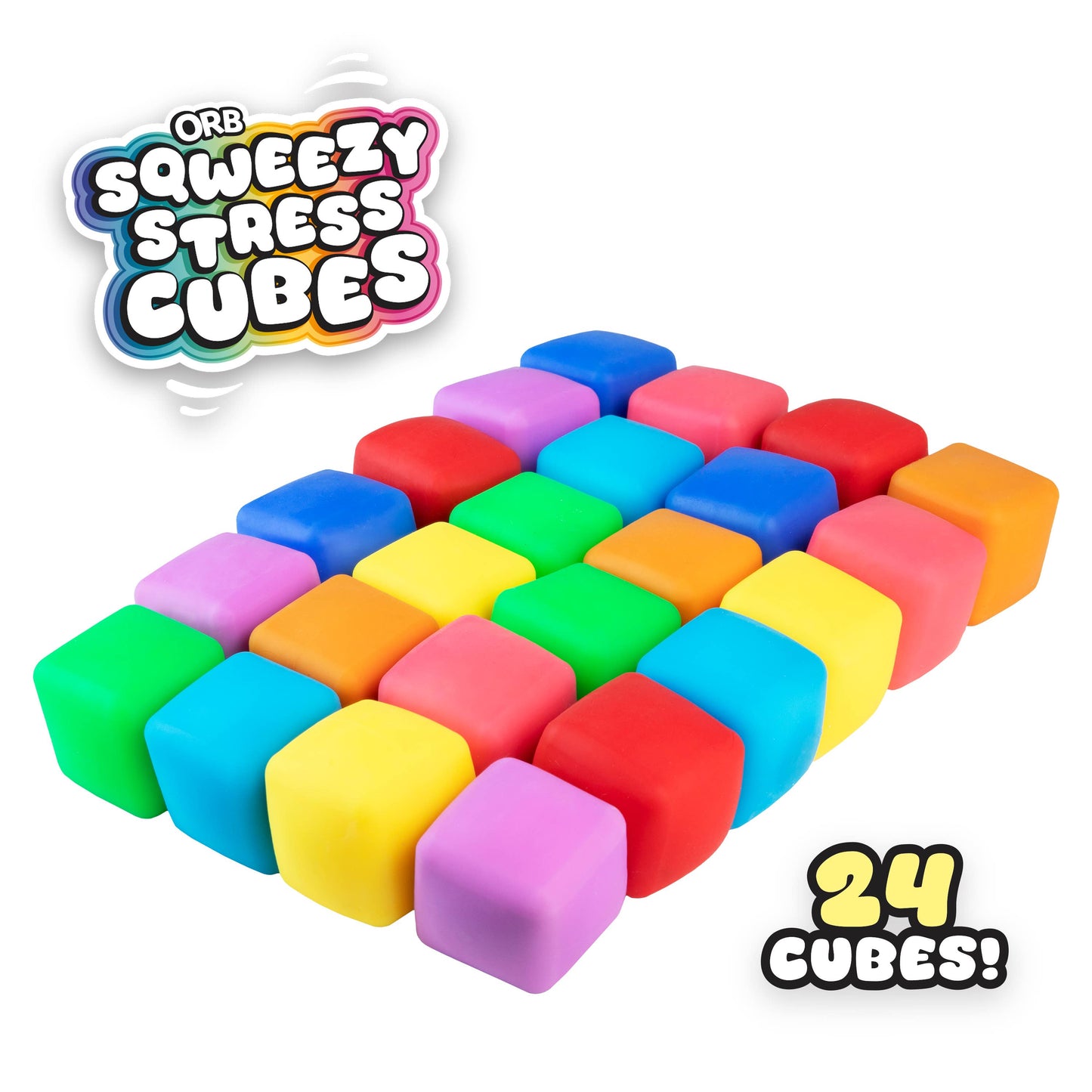 Orb Sqwueezy Stress Cubes