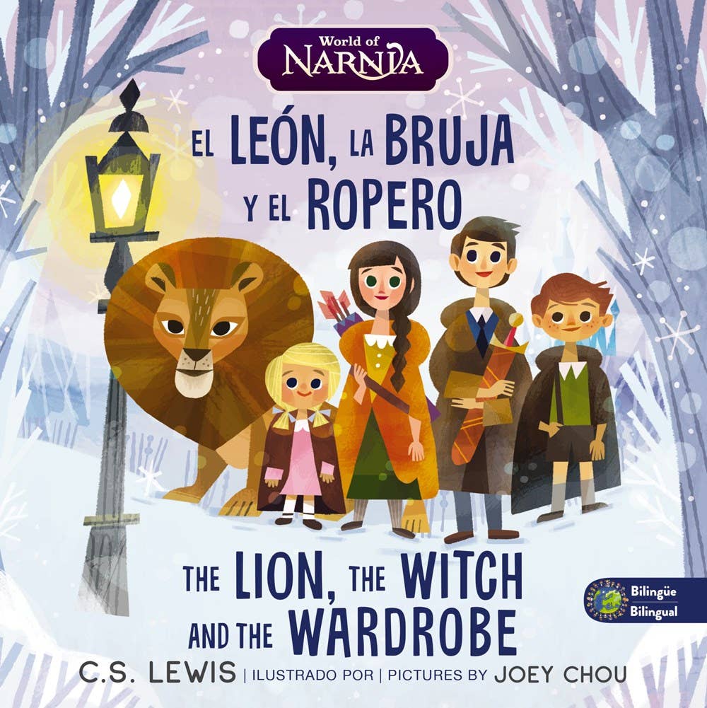 The Sensory Bilingual Board Book Edition – The Lion, The Witch And The Wardrobe