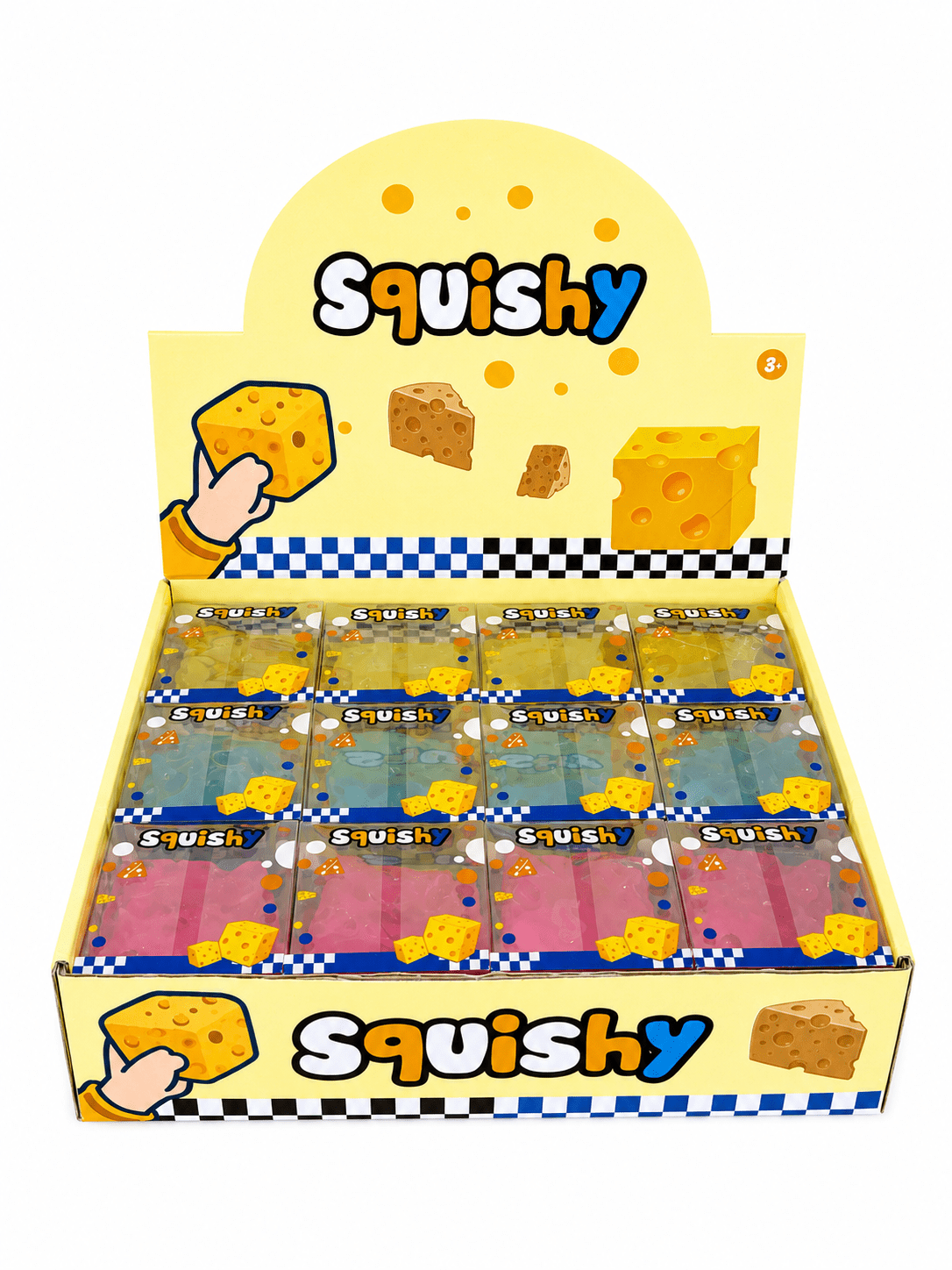 Cheese Memory Vaseline Squishy 2" - The Sensory