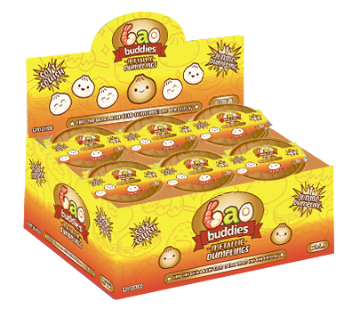 Jumbo Bao Buddies Metallic Dumplings Fidget Toys For Stress Relief Meetings