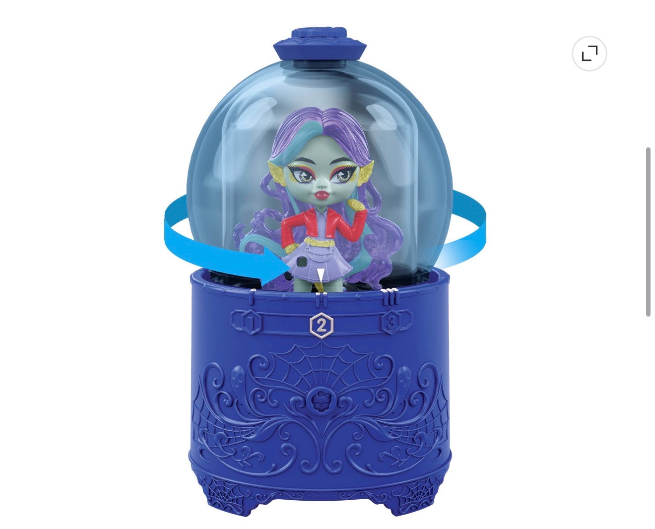 Monster High Potions | Crystal Ball Mini Dolls, Surprise 3-inch Character Figures