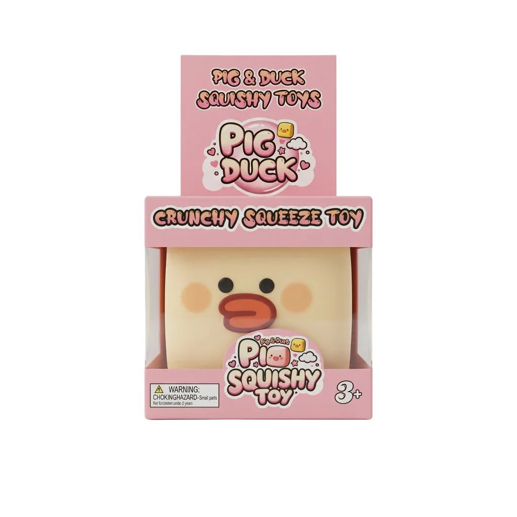 Pig or Duck Crunch ASMR Squishy Cubes - The Sensory