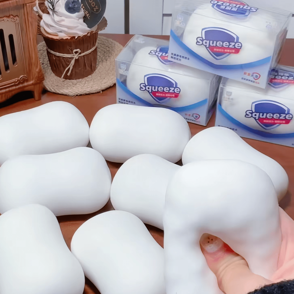 Soap Squeeze ASMR Crunch Squishy Stress Toy - The Sensory