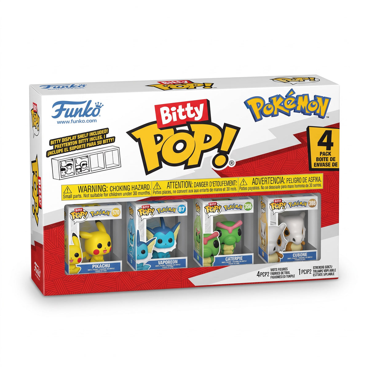 Funko Bitty Pop! Pokemon 4pc - The Sensory