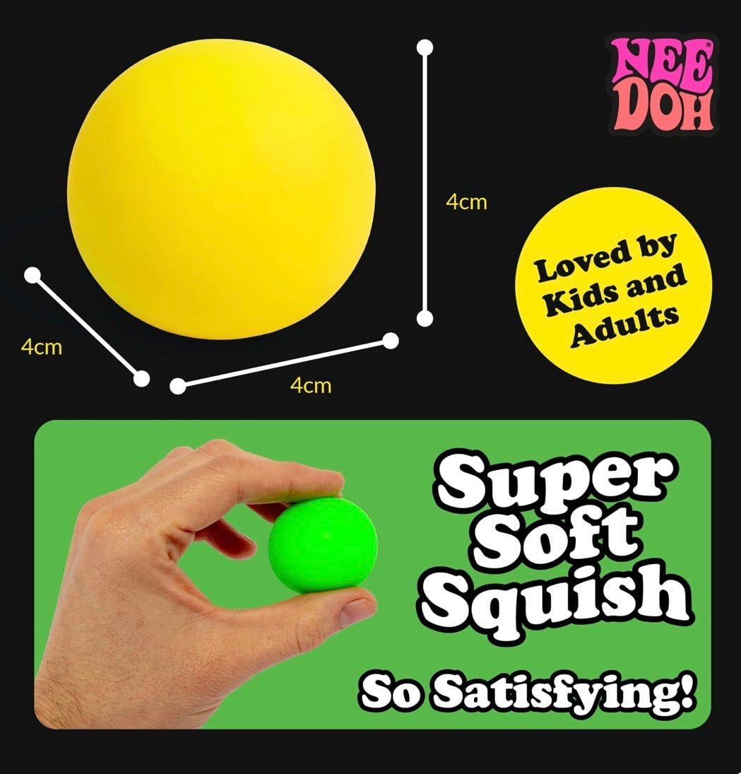 NeeDoh Rainboh Teenie | Authentic | Contains 6 Mini Squish