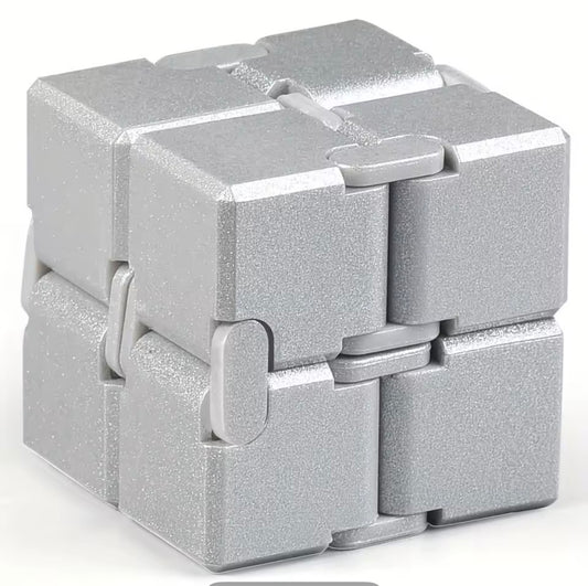 Chrome Fidget Cube - The Sensory