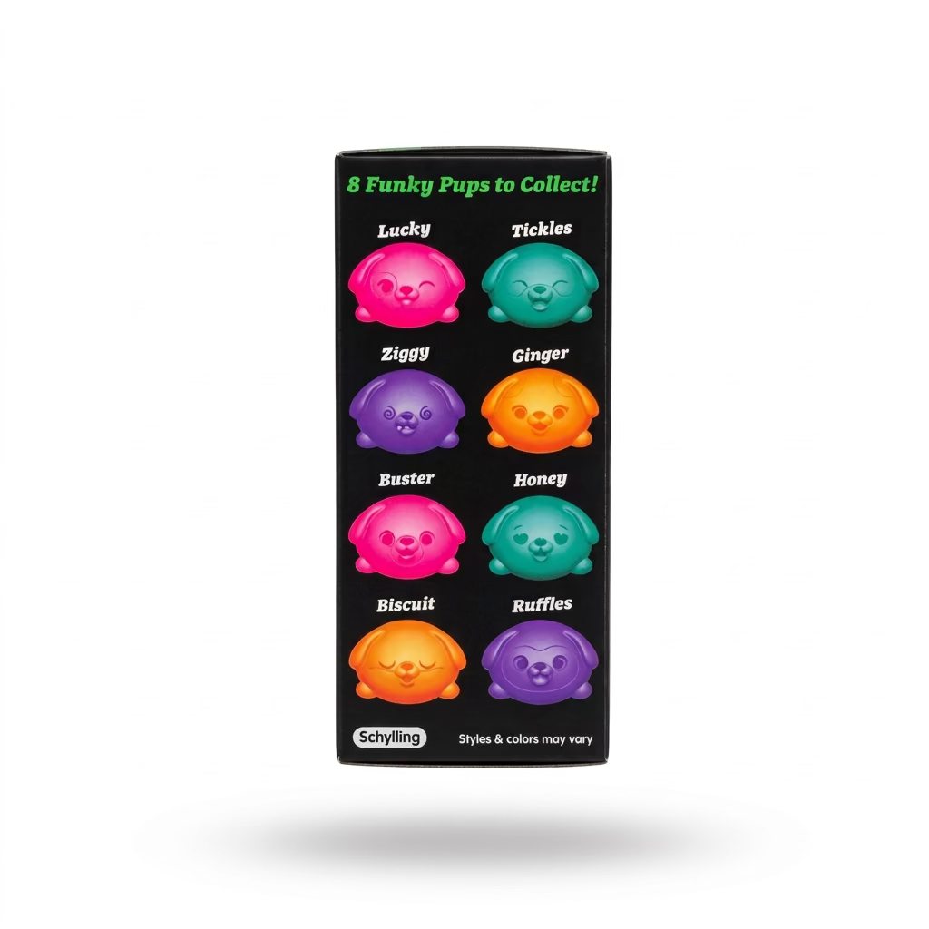 NeeDoh Teenie Funky Pup 3 Pack