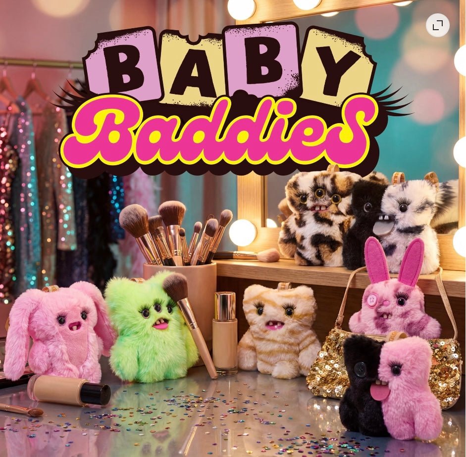 Fuggler Baby Baddies Blind Box | Plush Bag Charm - The Sensory