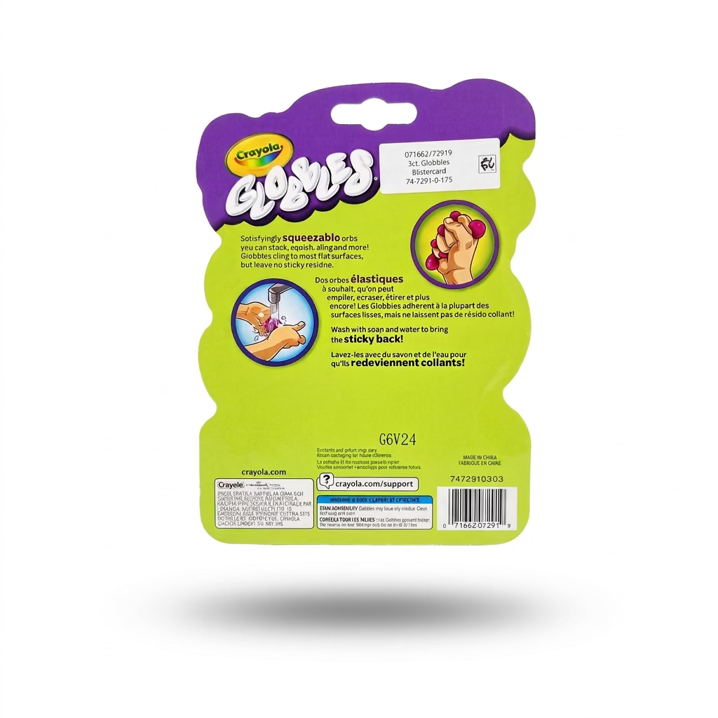 Crayola Globbles Sensory Fidget Toys, 3 Pack