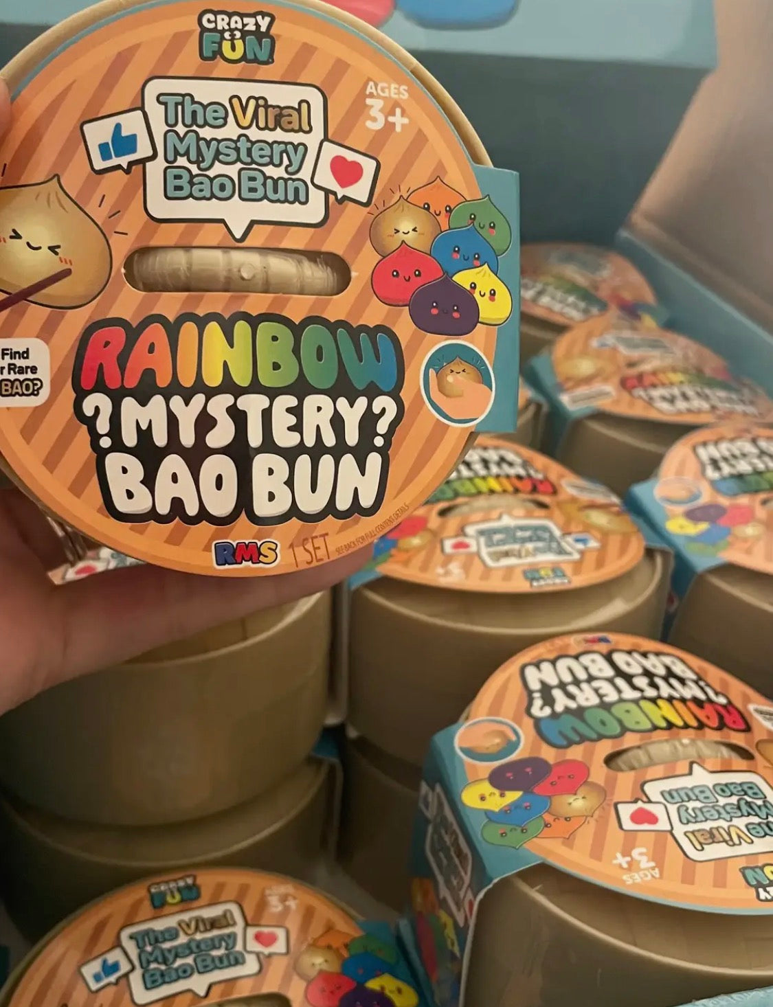 Rms® Crazy Fun™ Mystery Bao Bun - Rare Rainbow
Chase