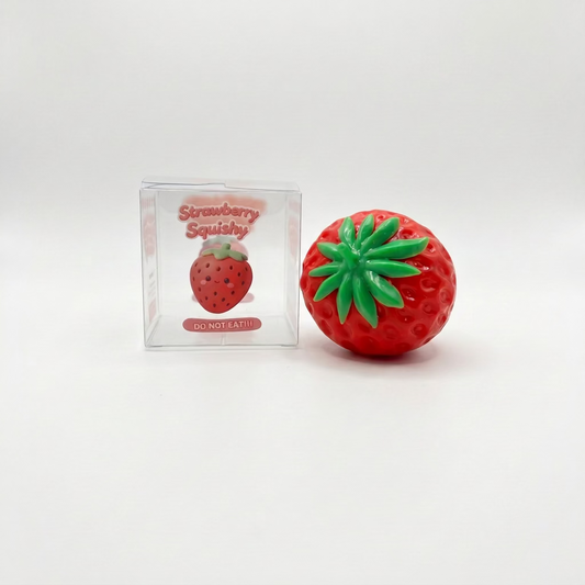 Crunchy Strawberry ASMR Crunch Squishy Stress Toy
