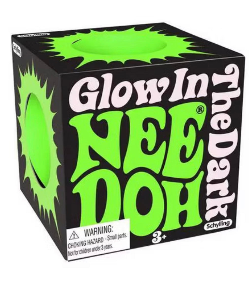 NeeDoh Glow In The Dark | Authentic