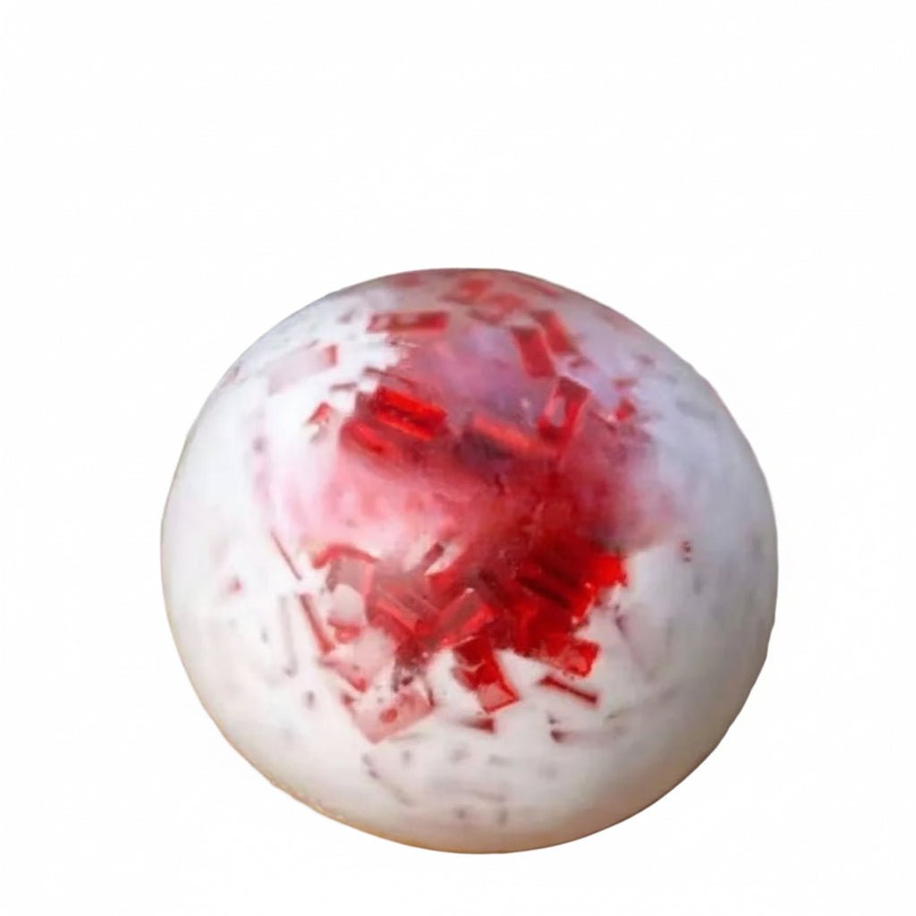 Glacier ice ball crunchy squishy in hand-held size