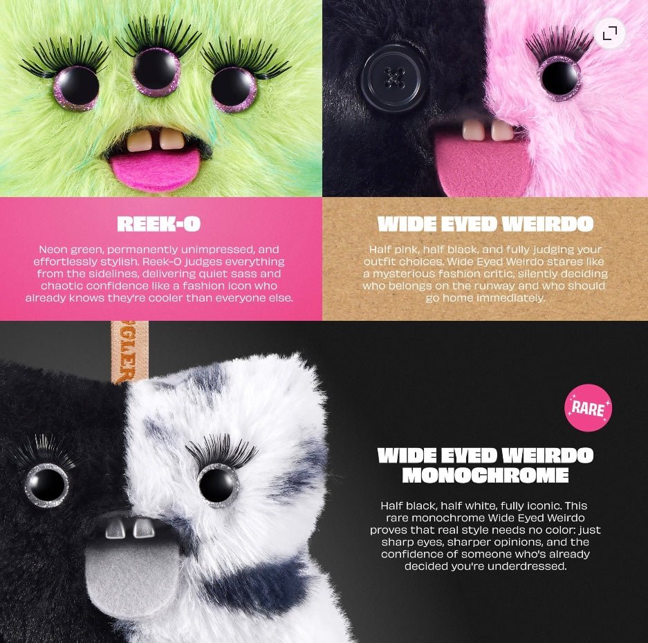 Fuggler Baby Baddies Blind Box | Plush Bag Charm - The Sensory